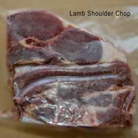 retail lamb shoulder chop
